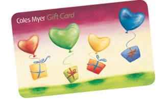 Myer gift vouchers australia